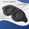 3D Eye Mask Sleep Mask for Men & Women, Pressure-Free