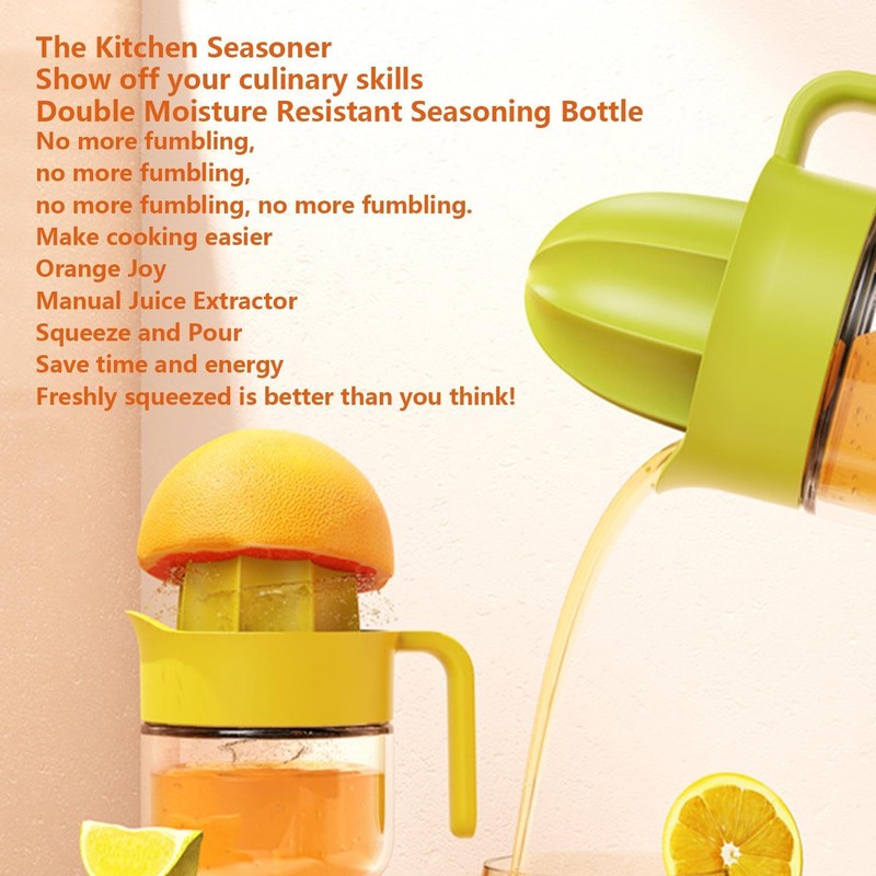 Manual Fruit Juicer, Hand Squeezer Citrus Juicer | Kitchen Manual