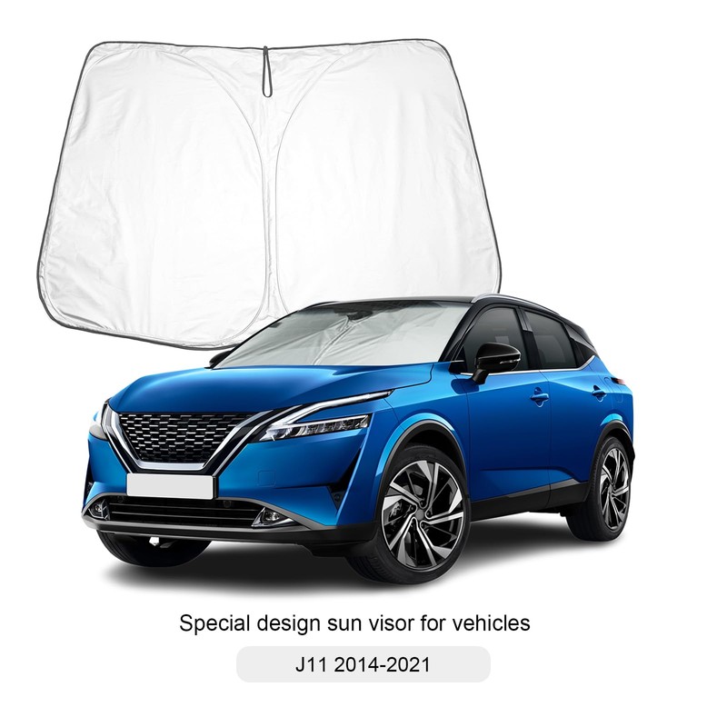 BIXUAN Sonnenschutz Kompatibel mit Nissan Qashqai J11 2014-2021 Windschutzscheibe für