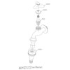 TOTO horizontal faucet (hose connection type, coupling, water conservation, shared