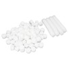 100 Set Hydroponic Grow Baskets Sponges Circular Planting Baskets Plant