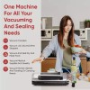 Magic Mill Food Vacuum Sealer Machine Easy-Close Handle for Manual