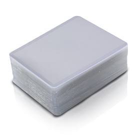 25 Counts Hard Plastic Clear Baseball Card Protectors, Sportcards Football Game Cards Card Holder, 3"X4" 1.5MM