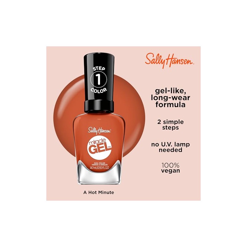 Miracle Gel - 388 A Hot Minute by Sally Hansen