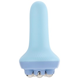 Hemoton Massage Roller Exercise Roller Massage Ball Roller Face Tools Hair Growth Massager Percussion Massager Ice Face Roller Steel Ball Blue Steel Beads Massagers Back Massaging Devices