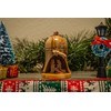 Logos Trading Post Holy Land Olive Wood Christmas Bell Nativity