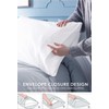 Comfort Beddings Premium Quality White Pillowcases 100% Cotton Blend White