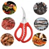 4 Pcs Seafood Scissors for Kitchen Multifunctional Seafood Fish Crab