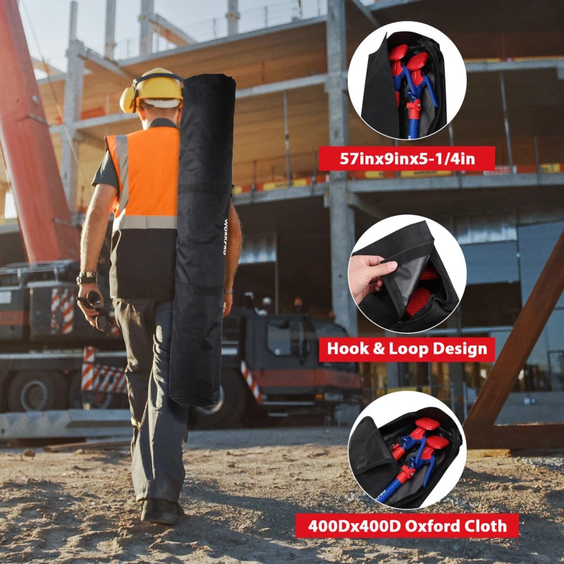 WORKPRO Cabinet Jack Support Pole 154 lbs Capacity for Cabinet