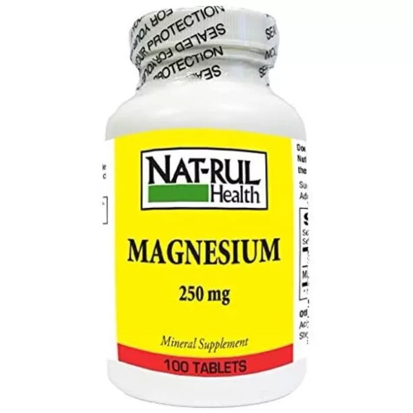 Health Plus Nat-rul Health Magnesium 250 mg Caplets - 100