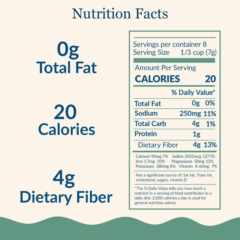 Maine Coast Sea Vegetables Organic Alaria Whole Leaf (Wild Atlantic