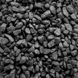 naninoa Decorative Stones Coloured 9-13 mm (Colourful Decorative Stones) 0.5 kg Coloured Stones Colour: Dark Grey Anthracite