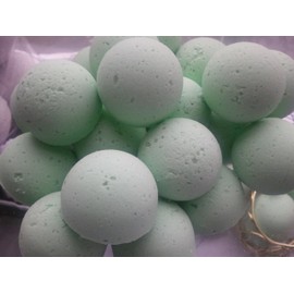 Spa Pure Shea Bath Bombs: Spa Girl 14 Bath Bomb Fizzies with Shea Butter, Ultra Moisturizing ...Great for Dry Skin (Ginger Lime)