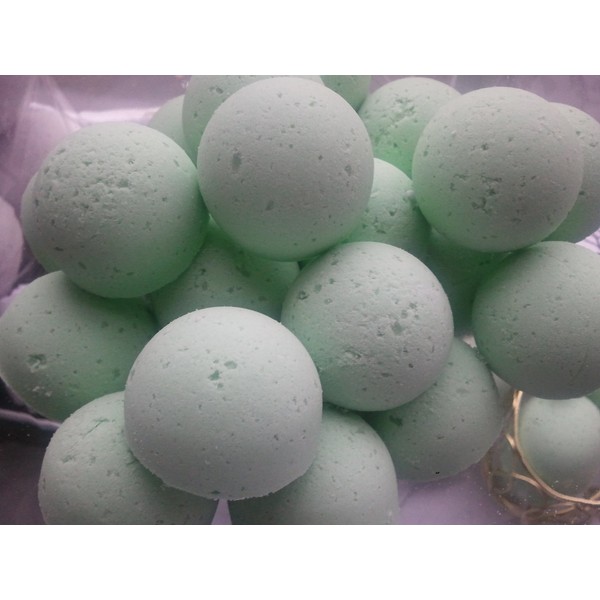 Spa Pure Shea Bath Bombs: Spa Girl 14 Bath Bomb Fizzies with Shea Butter, Ultra Moisturizing ...Great for Dry Skin (Ginger Lime)