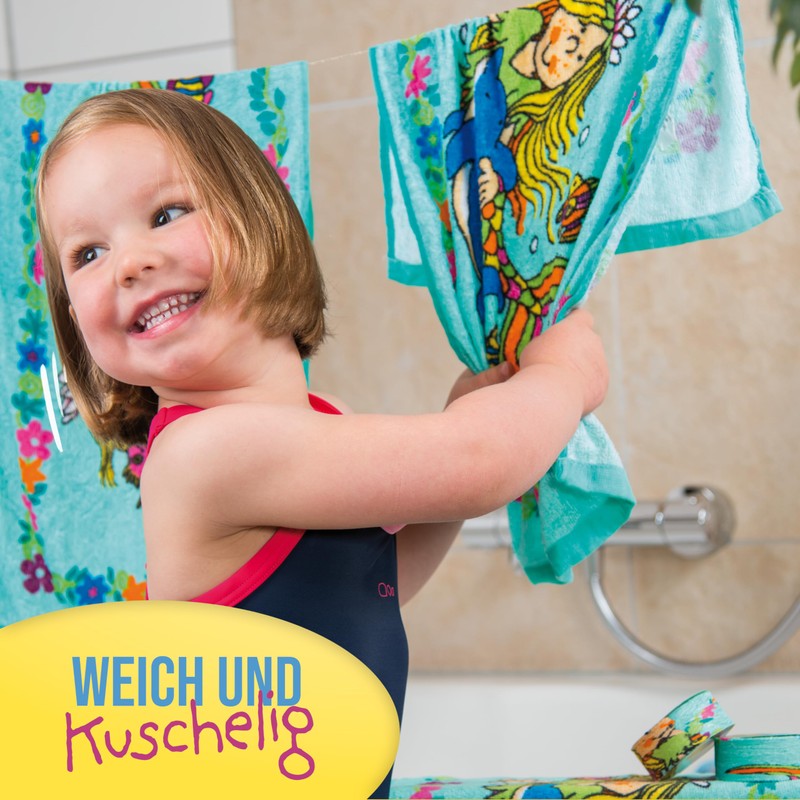 Lutz Mauder Children's Magic Towel, Fluffy Egg Shaped Towel, Easter