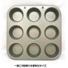 Fuji Enamel 57288 Muffin Pancake Pan, Bakeware 6P, Gray