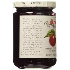 D'arbo All Natural Fruit Spread Marasque Sour Cherry, 16 Ounce