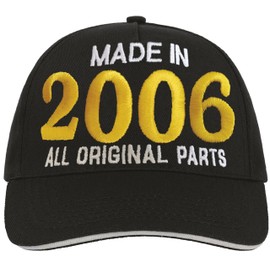 Bombo Embroidered Birthday Hat Made in ... All Original Parts, 18 years old