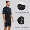 Lemorecn Wetsuits Adult's Premium Neoprene Diving Suit 3mm Shorty Jumpsuit