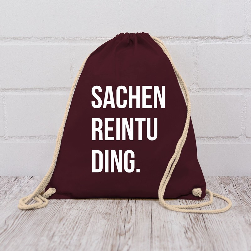 Festival “Sachen Reintu Ding” Gym Bag - Red -