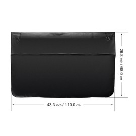 Magnetic Fender Cover, Magnetic Mat Pad for Mechanics, Automotive Mechanic Work Mat for Repair PU Leather Protective Car Mat