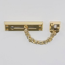 Door Chain Safety Latch Gold