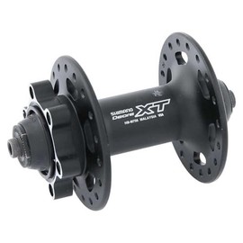 Shimano M756 XT Disc Front Hub 6 Bolt 36 Hole Black - Black, 36H