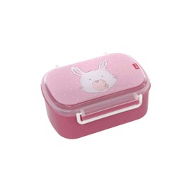 SIGIKID 25179 Rabbit Lunchbox BPA-Free Girls Lunchbox Recommended from 2 Years, Pink