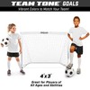 GoSports Team Tone 4 ft x 3 ft Portable Soccer
