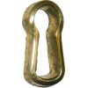 Cast Brass Keyhole Insert key hole antique vintage lock desk
