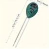 Generic 3-Way Soil Meter With Light Moisture & pH Levels