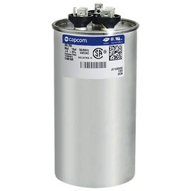 60 + 10 uf MFD 440 Volt VAC - 100335-19 Ducane Round Dual Run Capacitor Upgrade