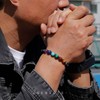 7 Chakra Bracelet with Real Stones - GENASTO Healing Crystal