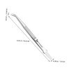 jojofuny Jewelry Making Tweezers Precision Stainless Steel Crafting Tool Ergonomic