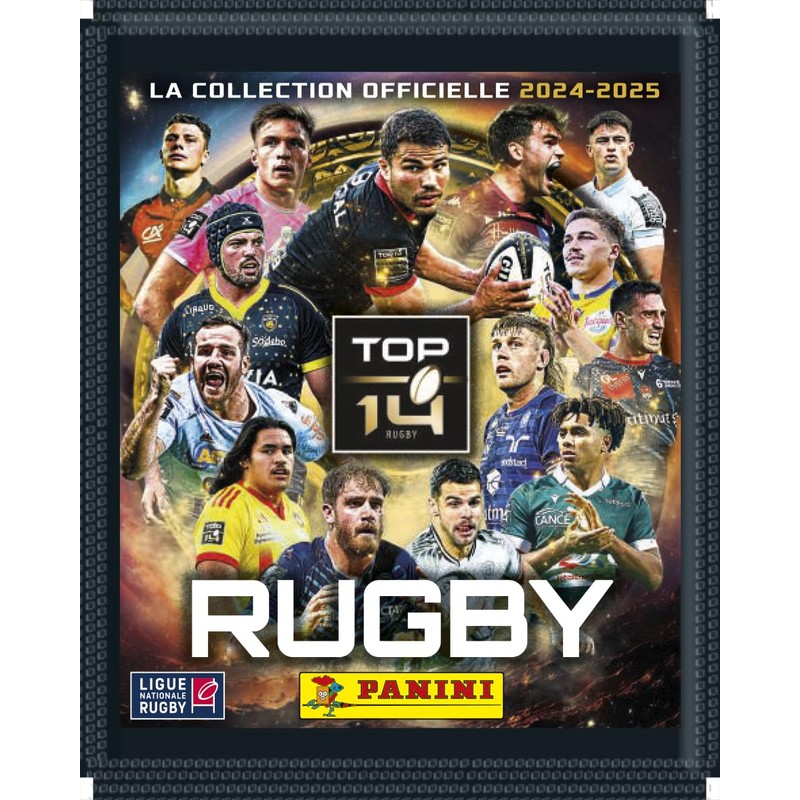 Panini Rugby Top 14 Album 2024-2025 + 2 Sleeves +