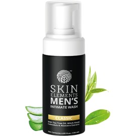 Skin Elements Men's Intimate Wash 120 ml - Limpieza suave - Elimina olores - pH equilibrado