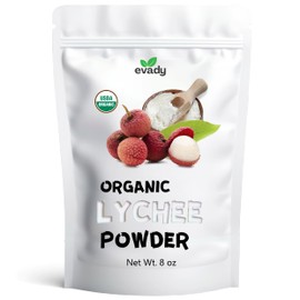 Lychee Powder 8 oz, Natural Powder for Beverages, Cooking