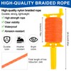 BOXOB Mason Line String, 541 FT #18 Nylon Braided Mason