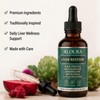 Aloura Liver Restore Drops, Complete Liver Support Liver Cleanse, 2