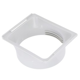 Garosa 5.9 inch Air Conditioning Exhaust Pipe Connector Universal Thread Air Conditioner Exhaust Hose Coupler to Round for Air Conditioner Exhaust Port