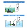 Hygger 24V DC Inline/Submersible Saltwater Aquarium Pump With LCD Display