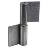 Gedotec Hinges for Welding, Pack of 2, Weld-On Tape for