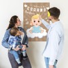 Hooqict Pin The Pacifier on The Baby Game Funny Baby
