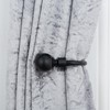 A.Unique Home Plain Round Ball Metal Extendable Curtain Pole with