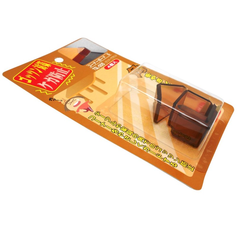 WAKI コーナーガードS クリアーブラウン