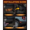 NEIFILES Rear LED Side Marker Lights 5X Brighter Than OEM