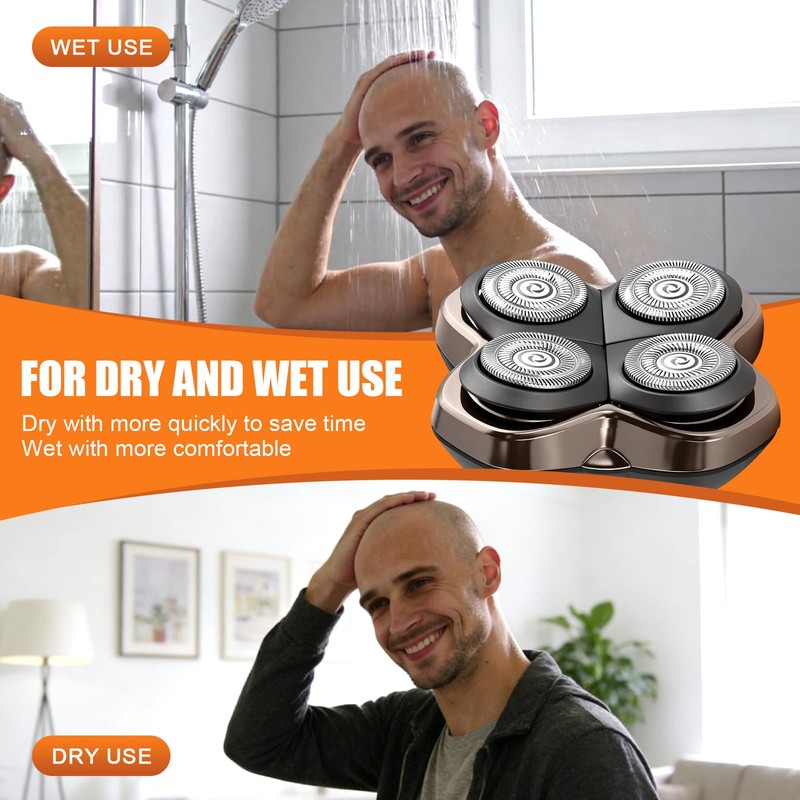 Replacement Blade Shaver PRO 4 Head for Electric Shaver Compatible