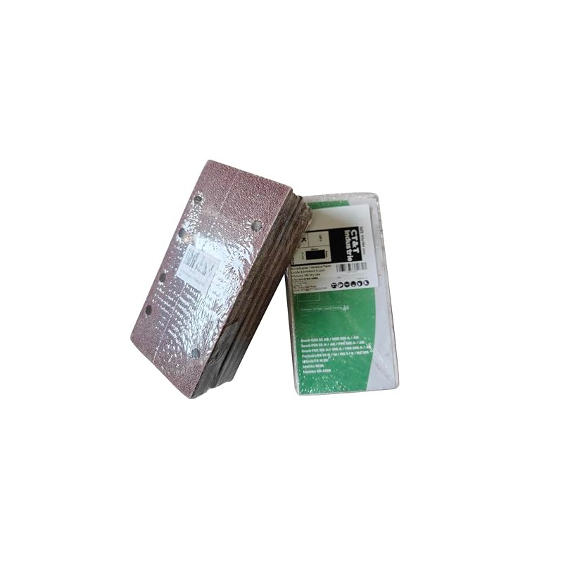 Pack of 20 Sheets of Sandpaper 93 x 184 mm