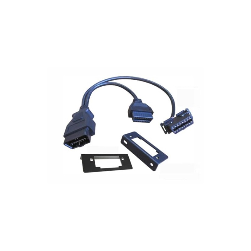 Mobilistics OBD2 Y Adapter/Splitter Extension Cable GPS Universal Snap-in Or