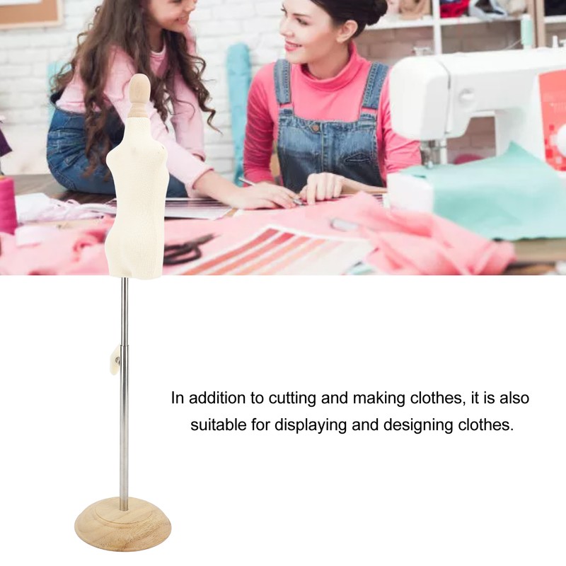 Female Mannequin Torso High Temperature Resistant Height Adjustable Female Mannequin